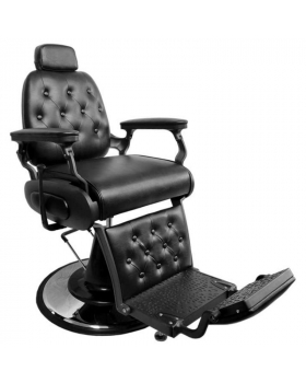 Мужское барбер кресло "Пабло Блэк"