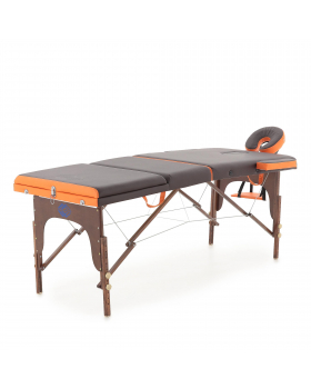 Массажный стол складной деревянный "JF-AY01" (PW3.20.13A-00) 3-х секционный NEW