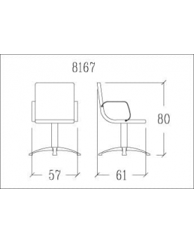 Кресло парикмахерское "KELLY"