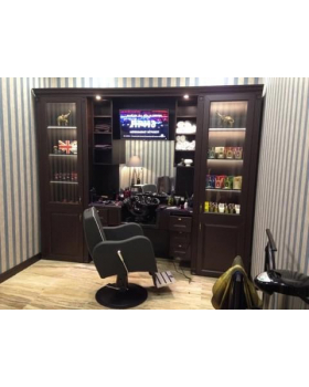 Мужское зеркало барбер "Шерлок"