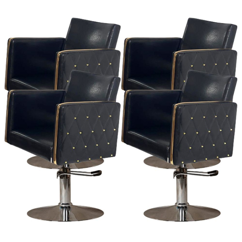 Парикмахерский комплект кресел "Голдиум Блэк Д"