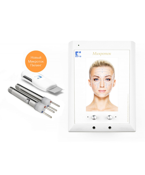 Аппарат миостимуляции терапии и пилинга ЭСМА 12.02ПС Микроток