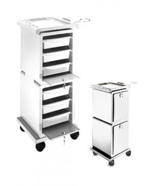 Парикмахерская тележка "Модус Лок" (белый)